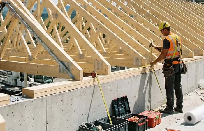 La charpente industrielle